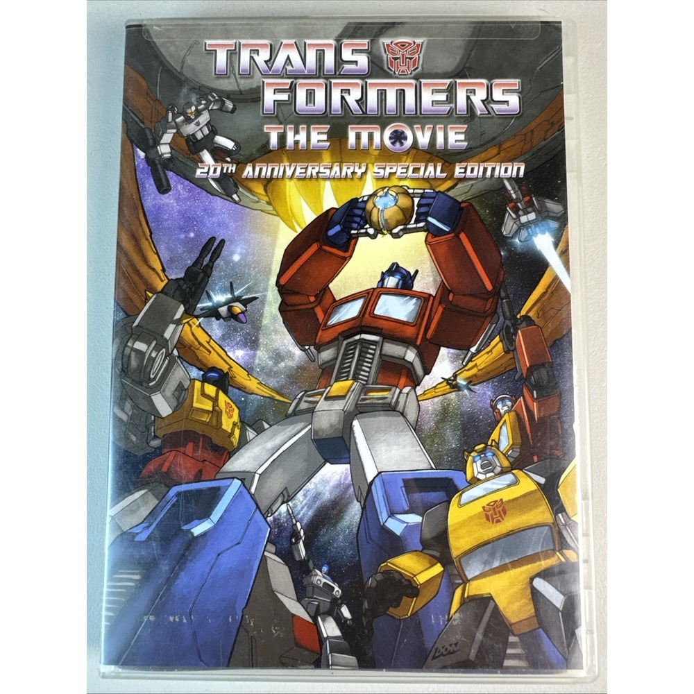 Transformers The Movie 2-Disc DVD 2006‎ 20th Anniversary Animated Used